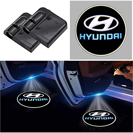 Hyundai Door logo set of Two